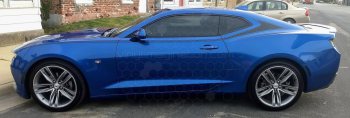 2016 to Present Chevy Camaro C-Pillar Upper Accent Stripes