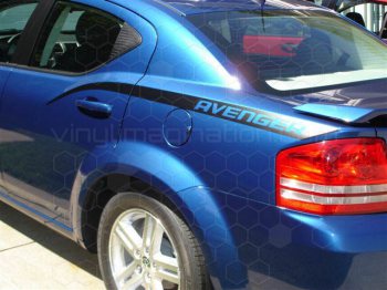 2008 to 2014 Dodge Avenger Rear Quarter Stinger Stripes