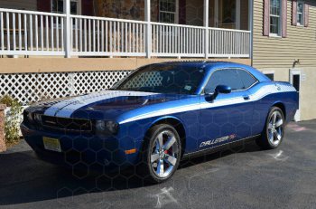 2008 Dodge Challenger Full Length Slim Upper Body Stripes