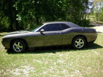2008 Dodge Challenger Full Length Slim Upper Body Stripes