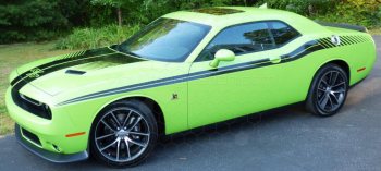2008 Dodge Challenger Full Length Slim Upper Body Stripes