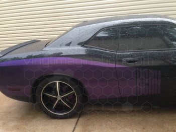 2008 Dodge Challenger Rear Billboard Side Stripes