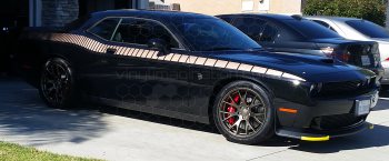 2015 to 2023 Dodge Challenger Full Length AAR Stripes