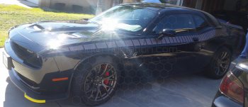 2015 to 2023 Dodge Challenger Full Length AAR Stripes