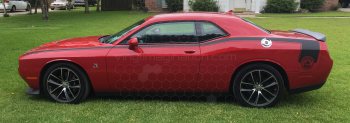 2015 to 2023 Dodge Challenger Full Length Hockey Pinstripes