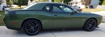2015 to 2023 Dodge Challenger Full Length Hockey Pinstripes