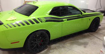 2015 to 2023 Dodge Challenger Full Length Upper Body Stripes