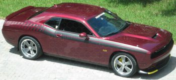 2015 to 2023 Dodge Challenger Full Length Upper Body Stripes