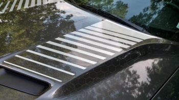 2015 to 2023 Dodge Challenger Hood Intake Power Bulge Stripes