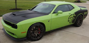 2015 to 2023 Dodge Challenger Rear Billboard Side Stripes