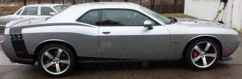 2015 to 2023 Dodge Challenger Reverse C Side Stripes