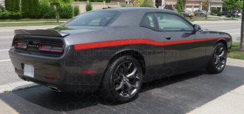 2015 to 2023 Dodge Challenger Yellow Jacket Style Beltline Stripes