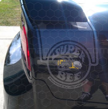 2011 to 2014 Dodge Charger Super Bee Tail Stripes