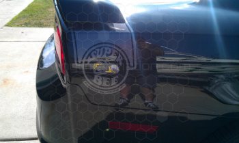 2011 to 2014 Dodge Charger Super Bee Tail Stripes