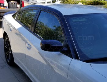 2015 to 2023 Dodge Charger C to A Pillar Blackout Accent Stripes