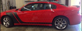 2015 to 2023 Dodge Charger Fender Hash Rocker Stripes