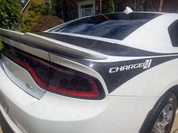 2015 Dodge Charger Inner Outer Scallop Accent with Trunk