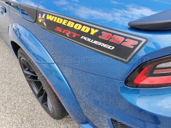 2015 to 2023 Dodge Charger Outer Scallop Swoosh with Tail