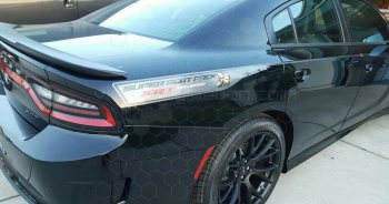 2015 to 2023 Dodge Charger Outer Scallop Swoosh with Tail