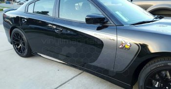 2015 to 2023 Dodge Charger Outer Scallop Swoosh with Tail