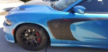 2015 to 2023 Dodge Charger Outer Scallop Swooshes