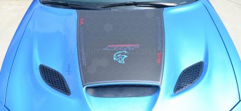2015 Dodge Charger SRT Hellcat / SRT 392 / R/T Scat Pack Power Bulge Hood Decal