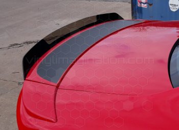 2015 to 2023 Dodge Charger Rear Spioler Blackout Accents