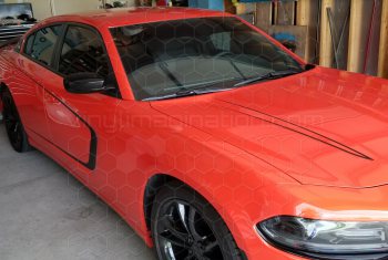 2015 to 2023 Dodge Charger Side Inner Scallop Accent Stripes