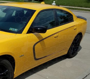 2015 to 2023 Dodge Charger Side Scallop Accent Stripes