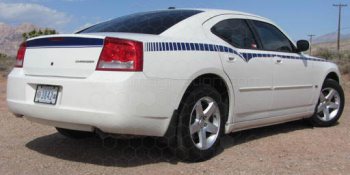 2006 Dodge Charger Rear Quarter Stinger Stripes