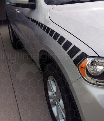 2011 Dodge Durango Headlamp Trail Stripes