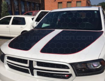 2011 Dodge Durango Main Hood Decals