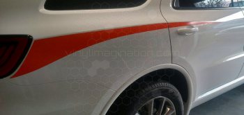 2011 Dodge Durango Rear Spike Stripes