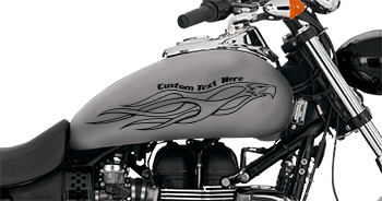 Click or Tap to View, Customize and Purchase Flaming Eagle FE2 Motorcycle Graphics Image of Flaming Eagle FE2 Motorcycle Graphics