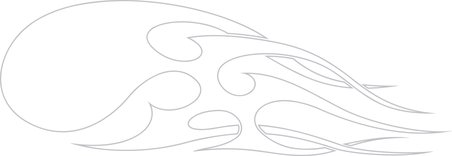 Motorcycle Flames Style S3 Gas Tank Decals Design Image