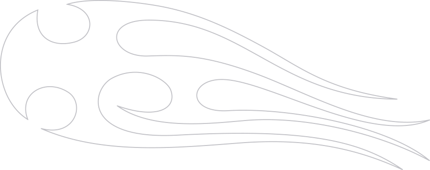 Motorcycle Flames Style S4 Gas Tank Decals Design Image