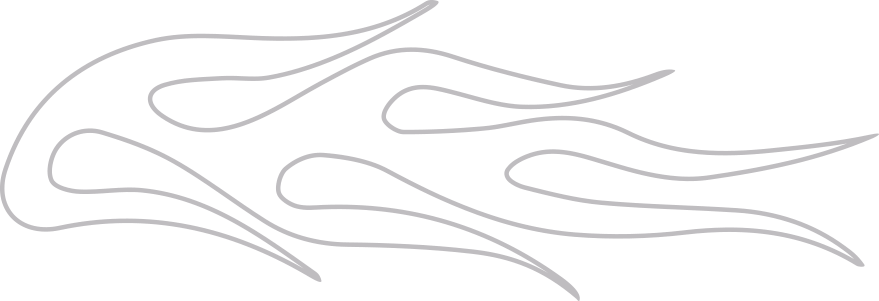 Motorcycle Flames Style S5 Gas Tank Decals Design Image