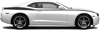 Image of Full Length Upper Side Stripes on the 2010 Chevy Camaro