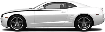 Image of Front Upper Accent Stripes on the 2010 Chevy Camaro