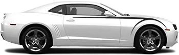 Image of Front Upper Scythe Stripes on the 2010 Chevy Camaro