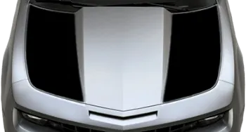 Image of Hood Side Blackouts / Stripes on the 2010 Chevy Camaro