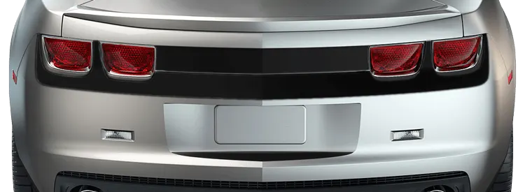 Image of Rear Complete Blackout Kit on 2010 Chevy Camaro