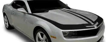 Image of Upper Fascia, Hood & Fender Stripes on the 2010 Chevy Camaro