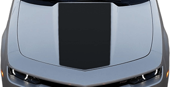 Image of Center Hood / Cowl Decal on the 2014 Chevy Camaro