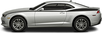 Image of Full Length Upper Side Stripes on the 2014 Chevy Camaro
