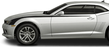 Image of Front Side Hockey Stripes on the 2014 Chevy Camaro