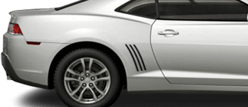 Image of Faux Vent Accents on the 2014 Chevy Camaro