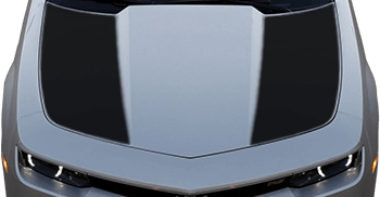Image of Hood Side Blackouts / Stripes on the 2014 Chevy Camaro