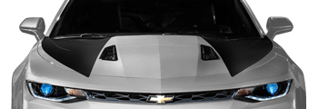 Image of Hood Side Blackouts / Stripes on the 2016 Chevy Camaro