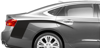 Image of Rear Quarter Hockey Stripes on the 2014 Chevy Impala